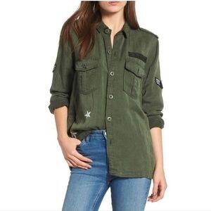 Rails Kato Military Shirt Jacket Size XS